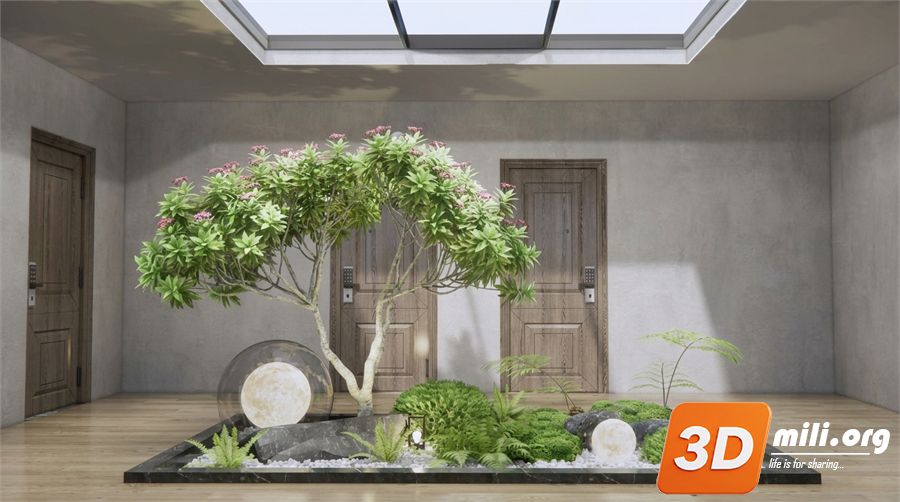 Mini Garden Skp Files 